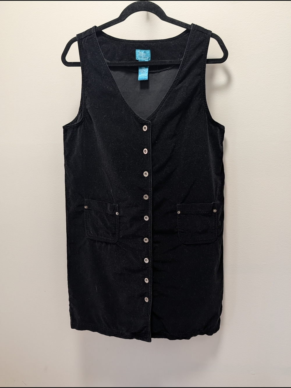 Vtg Weekend Edition Velvet Dress